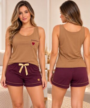 pijama feminino de verão / short doll.